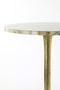 Light & Living - Bijzettafel RICKERD - Ø48x53cm - Geel