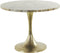Light & Living - Bijzettafel RICKERD - Ø61x41cm - Geel