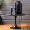 Light & Living Bijzettafel Rickerd - Zwart - Ø61cm - Modern