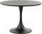 Light & Living Bijzettafel Rickerd - Zwart - Ø61cm - Modern