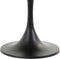 Light & Living Bijzettafel Rickerd - Zwart - Ø61cm - Modern