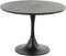 Light & Living Bijzettafel Rickerd - Zwart - Ø61cm - Modern