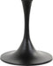 Light & Living Bijzettafel Rickerd - Zwart - Ø61cm - Modern