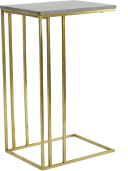 Light & Living Bijzettafel Roshan - Bruin - 41x31x71cm - Modern