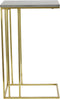 Light & Living Bijzettafel Roshan - Bruin - 41x31x71cm - Modern