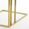 Light & Living Bijzettafel Roshan - Bruin - 41x31x71cm - Modern