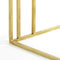 Light & Living Bijzettafel Roshan - Bruin - 41x31x71cm - Modern