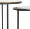 Light & Living Bijzettafel Talca - Antiek Brons/Koper - Ø40+Ø49cm - Industrieel,Landelijk