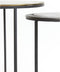 Light & Living Bijzettafel Talca - Antiek Brons/Koper - Ø40+Ø49cm - Industrieel,Landelijk
