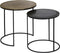 Light & Living Bijzettafel Talca - Antiek Brons/Koper - Ø40+Ø49cm - Industrieel,Landelijk