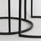Light & Living Bijzettafel Talca - Antiek Koper/Zwart - Ø50+Ø40cm - Luxe