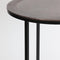 Light & Living Bijzettafel Talca - Antiek Koper/Zwart - Ø50+Ø40cm - Luxe