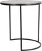 Light & Living Bijzettafel Talca - Antiek Koper/Zwart - Ø50+Ø40cm - Luxe