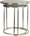 Light & Living Bijzettafel Talca - Goud - Ø50+Ø40cm - Luxe