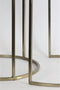 Light & Living Bijzettafel Talca - Goud - Ø50+Ø40cm - Luxe
