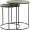 Light & Living Bijzettafel Talca - Koper/Brons - Ø40+Ø49cm - Luxe