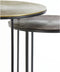 Light & Living Bijzettafel Talca - Koper/Brons - Ø40+Ø49cm - Luxe
