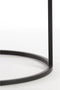 Light & Living Bijzettafel Talca - Ruw Antiek Lood - Ø49+Ø40cm - Modern
