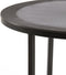 Light & Living Bijzettafel TALCA - ruw lood+antiek lood - set van 2