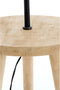 Light & Living Bijzettafel Tolfa - Naturel - Ø40cm - Modern