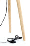 Light & Living Bijzettafel Tolfa - Naturel - Ø40cm - Modern