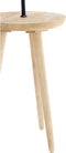 Light & Living Bijzettafel Tolfa - Naturel - Ø40cm - Modern