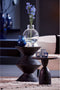 Light & Living Bijzettafel Torir - Zwart - Ø40cm - Modern