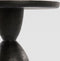 Light & Living Bijzettafel Torir - Zwart - Ø40cm - Modern