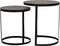 Light & Living Bijzettafel Trelo - Antiek Brons - Ø49+Ø41cm - Modern