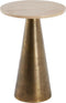 Light & Living Bijzettafel Ynez - Antiek Brons - 36x36x51cm - Modern