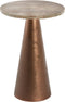 Light & Living Bijzettafel Ynez - Koper - 36x36x51cm - Modern