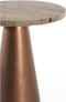 Light & Living Bijzettafel Ynez - Koper - 36x36x51cm - Modern