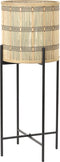 Light & Living Bloempot + standaard Corazo - Hout/Zwart - Ø31cm