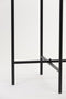 Light & Living Bloempot + standaard Corazo - Hout/Zwart - Ø31cm