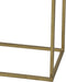 Light & Living Boca - Bijzettafel - Mat Zwart + Wash Goud - 100x25x70cm + 120x25x80cm