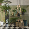 Light & Living Boca - Bijzettafel - Mat Zwart + Wash Goud - 100x25x70cm + 120x25x80cm