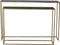 Light & Living Boca - Bijzettafel - Mat Zwart + Wash Goud - 100x25x70cm + 120x25x80cm