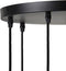 Light & Living Brandon Pendel Hanglamp - Mat Zwart - 5L