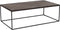 Light & Living Chisa Salontafel - Hout Bruin/Zwart - 120x65x40 cm