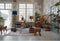 Light & Living Chisa Salontafel - Hout Bruin/Zwart - 120x65x40 cm