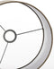 Light & Living Cilinder Lampenkap Chelsea - Zilver - Ø30x21cm - voor Tafellampen, Hanglampen