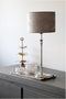 Light & Living Cilinder Lampenkap Chelsea - Zilver - Ø30x21cm - voor Tafellampen, Hanglampen