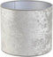 Light & Living Cilinder Lampenkap Chelsea - Zilver - Ø35x30cm - voor Tafellampen, Staande lamp, Hanglampen