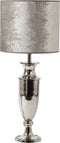 Light & Living Cilinder Lampenkap Chelsea - Zilver - Ø35x30cm - voor Tafellampen, Staande lamp, Hanglampen