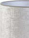 Light & Living Cilinder Lampenkap Chelsea - Zilver - Ø35x30cm - voor Tafellampen, Staande lamp, Hanglampen