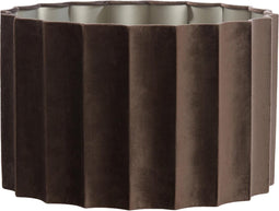 Light & Living Cilinder lampenkap Disli - Donkerbruin - Ø40cm - Modern