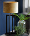 Light & Living Cilinder Lampenkap Gemstone - Brons - Ø40x30cm - voor Tafellampen, Staande lamp, Hanglampen