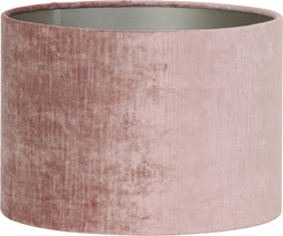 Light & Living Cilinder Lampenkap Gemstone - Oudroze - Ø35x30cm - voor Tafellampen, Staande lamp, Hanglampen