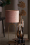 Light & Living Cilinder Lampenkap Gemstone - Oudroze - Ø35x30cm - voor Tafellampen, Staande lamp, Hanglampen