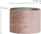 Light & Living Cilinder Lampenkap Gemstone - Oudroze - Ø40x30cm - voor Tafellampen, Staande lamp, Hanglampen